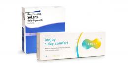 SofLens Daily Disposable (90 Linsen) + Lenjoy 1 Day Comfort (10 Linsen)