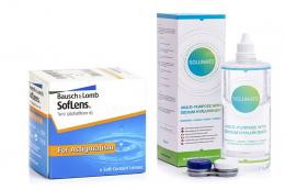 SofLens Toric (6 Linsen) + Solunate Multi-Purpose 400 ml mit Behälter