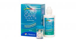 Solocare Aqua® All-in-One Pflege Reisepack 90 ml Kontaktlinsen-Pflegemittel; -Flüssigkeit; -Lösung; -Reinigungsmittel; Kontaktlinsen