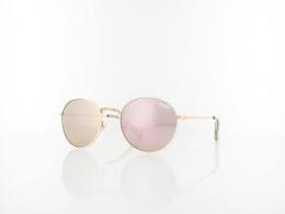 Superdry Enso 204 49 white gold / brown light pink mirror