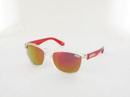 Superdry Rockstar 186 54 clear red transparent / red mirror