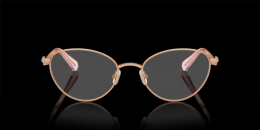 Swarovski 0SK1002 4014 Metall Rund Oval Pink Gold/Pink Gold Brille online; Brillengestell; Brillenfassung; Glasses; auch als Gleitsichtbrille