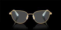 Swarovski 0SK1007 4021 Metall Schmetterling / Cat-Eye Goldfarben/Goldfarben Brille online; Brillengestell; Brillenfassung; Glasses; auch als Gleitsichtbrille