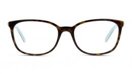 Tiffany 0TF2109HB 8134 Kunststoff Rechteckig Havana/Blau Brille online; Brillengestell; Brillenfassung; Glasses; auch als Gleitsichtbrille