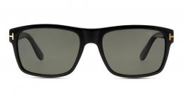 Tom Ford AUGUST FT0678 01D Kunststoff Irregular Schwarz/Schwarz Sonnenbrille, Sunglasses