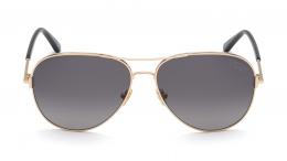 Tom Ford FT0823 28D polarisiert Metall Pilot Pink Gold/Pink Gold Sonnenbrille mit Sehstärke, verglasbar; Sunglasses; auch als Gleitsichtbrille
