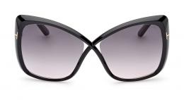 Tom Ford FT0943 01B Kunststoff Irregular Schwarz/Schwarz Sonnenbrille, Sunglasses