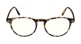 Tom Ford FT5803-B 055 Kunststoff Panto Havana/Mehrfarbig Brille online; Brillengestell; Brillenfassung; Glasses; auch als Gleitsichtbrille
