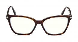 Tom Ford FT5812-B 052 Kunststoff Schmetterling / Cat-Eye Havana/Havana Brille online; Brillengestell; Brillenfassung; Glasses; auch als Gleitsichtbrille