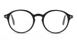 Tom Ford FT5867-B 001 Kunststoff Panto Schwarz/Schwarz Brille online; Brillengestell; Brillenfassung; Glasses; auch als Gleitsichtbrille