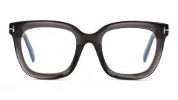 Tom Ford FT5880-B 020 Kunststoff Eckig Transparent/Grau Brille online; Brillengestell; Brillenfassung; Glasses; auch als Gleitsichtbrille