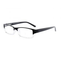 Two-Tone Lesebrille mit Flexbgeln schwarz klar