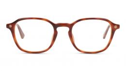 UNOFFICIAL Kunststoff Eckig Havana/Havana Brille online; Brillengestell; Brillenfassung; Glasses; auch als Gleitsichtbrille