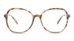 UNOFFICIAL Kunststoff Panto Braun/Goldfarben Brille online; Brillengestell; Brillenfassung; Glasses; auch als Gleitsichtbrille