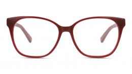 UNOFFICIAL Kunststoff Panto Dunkelrot/Dunkelrot Brille online; Brillengestell; Brillenfassung; Glasses; auch als Gleitsichtbrille