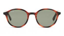 UNOFFICIAL Kunststoff Panto Havana/Havana Sonnenbrille mit Sehstärke, verglasbar; Sunglasses