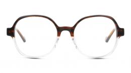 UNOFFICIAL Kunststoff Panto Havana/Transparent Brille online; Brillengestell; Brillenfassung; Glasses; auch als Gleitsichtbrille