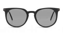 UNOFFICIAL Kunststoff Panto Schwarz/Grau Sonnenbrille mit Sehstärke, verglasbar; Sunglasses; auch als Gleitsichtbrille