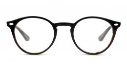 UNOFFICIAL Kunststoff Panto Schwarz/Havana Brille online; Brillengestell; Brillenfassung; Glasses; auch als Gleitsichtbrille
