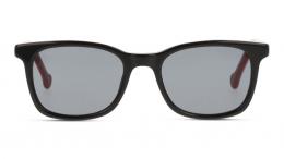 UNOFFICIAL Kunststoff Panto Schwarz/Schwarz Sonnenbrille mit Sehstärke, verglasbar; Sunglasses