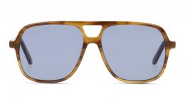 UNOFFICIAL Kunststoff Pilot Braun/Havana Sonnenbrille, Sunglasses