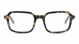 UNOFFICIAL Kunststoff Rechteckig Havana/Blau Brille online; Brillengestell; Brillenfassung; Glasses; Black Friday