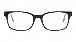 UNOFFICIAL Kunststoff Rechteckig Schwarz/Transparent Brille online; Brillengestell; Brillenfassung; Glasses; auch als Gleitsichtbrille
