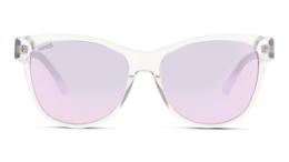 UNOFFICIAL Kunststoff Schmetterling / Cat-Eye Beige/Goldfarben Sonnenbrille mit Sehstärke, verglasbar; Sunglasses; auch als Gleitsichtbrille