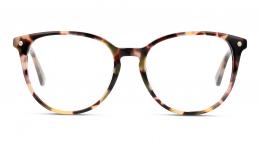 UNOFFICIAL Kunststoff Schmetterling / Cat-Eye Havana/Rosa Brille online; Brillengestell; Brillenfassung; Glasses; auch als Gleitsichtbrille