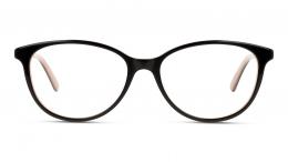 UNOFFICIAL Kunststoff Schmetterling / Cat-Eye Schwarz/Goldfarben Brille online; Brillengestell; Brillenfassung; Glasses; auch als Gleitsichtbrille