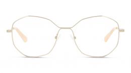 UNOFFICIAL Metall Hexagonal Goldfarben/Goldfarben Brille online; Brillengestell; Brillenfassung; Glasses; auch als Gleitsichtbrille; Black Friday