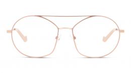 UNOFFICIAL Metall Irregular Beige/Goldfarben Brille online; Brillengestell; Brillenfassung; Glasses; auch als Gleitsichtbrille