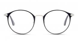 UNOFFICIAL Metall Panto Blau/Silberfarben Brille online; Brillengestell; Brillenfassung; Glasses; auch als Gleitsichtbrille