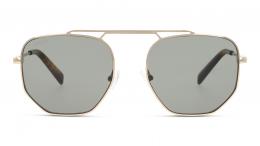 UNOFFICIAL Metall Panto Goldfarben/Goldfarben Sonnenbrille mit Sehstärke, verglasbar; Sunglasses; auch als Gleitsichtbrille