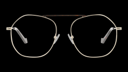 UNOFFICIAL Metall Panto Goldfarben/Havana Brille online; Brillengestell; Brillenfassung; Glasses; auch als Gleitsichtbrille