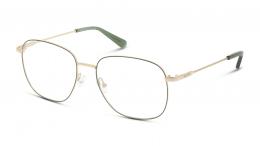 UNOFFICIAL Metall Panto Grün/Goldfarben Brille online; Brillengestell; Brillenfassung; Glasses; auch als Gleitsichtbrille