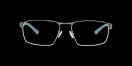 UNOFFICIAL Metall Rechteckig Grau/Grau Brille online; Brillengestell; Brillenfassung; Glasses; auch als Gleitsichtbrille