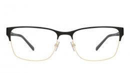 UNOFFICIAL Metall Rechteckig Schwarz/Goldfarben Brille online; Brillengestell; Brillenfassung; Glasses; auch als Gleitsichtbrille; Black Friday