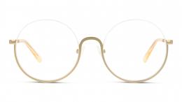 UNOFFICIAL Metall Rund Gelb/Gelb Brille online; Brillengestell; Brillenfassung; Glasses; auch als Gleitsichtbrille