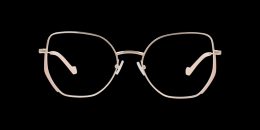 UNOFFICIAL Metall Schmetterling / Cat-Eye Rosa/Goldfarben Brille online; Brillengestell; Brillenfassung; Glasses; auch als Gleitsichtbrille