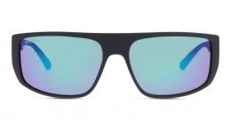 UNOFFICIAL polarisiert Kunststoff Rechteckig Blau/Blau Sonnenbrille mit Sehstärke, verglasbar; Sunglasses; auch als Gleitsichtbrille