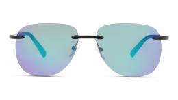 UNOFFICIAL polarisiert Kunststoff Rechteckig Schwarz/Schwarz Sonnenbrille, Sunglasses