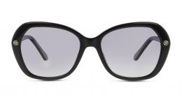 UNOFFICIAL polarisiert Kunststoff Schmal Schwarz/Schwarz Sonnenbrille mit Sehstärke, verglasbar; Sunglasses; auch als Gleitsichtbrille