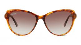 UNOFFICIAL polarisiert Kunststoff Schmetterling / Cat-Eye Havana/Mehrfarbig Sonnenbrille mit Sehstärke, verglasbar; Sunglasses; auch als Gleitsichtbrille