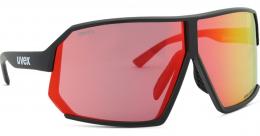 Uvex Sportstyle 237 CV Black Matt/Mir. Red S5330862287
