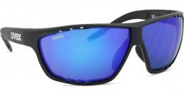 Uvex Sportstyle 706 Black Matt/Mir. Blue S5320062016