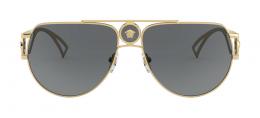 Versace 0VE2225 100287 Metall Pilot Goldfarben/Goldfarben Sonnenbrille, Sunglasses