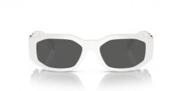 Versace 0VE4361 401/87 Kunststoff Irregular Weiss/Weiss Sonnenbrille mit Sehstärke, verglasbar; Sunglasses; auch als Gleitsichtbrille