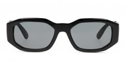Versace 0VE4361 GB1/87 Kunststoff Irregular Schwarz/Schwarz Sonnenbrille mit Sehstärke, verglasbar; Sunglasses; auch als Gleitsichtbrille