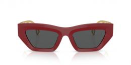 Versace 0VE4432U 538887 Kunststoff Irregular Rot/Rot Sonnenbrille mit Sehstärke, verglasbar; Sunglasses; auch als Gleitsichtbrille